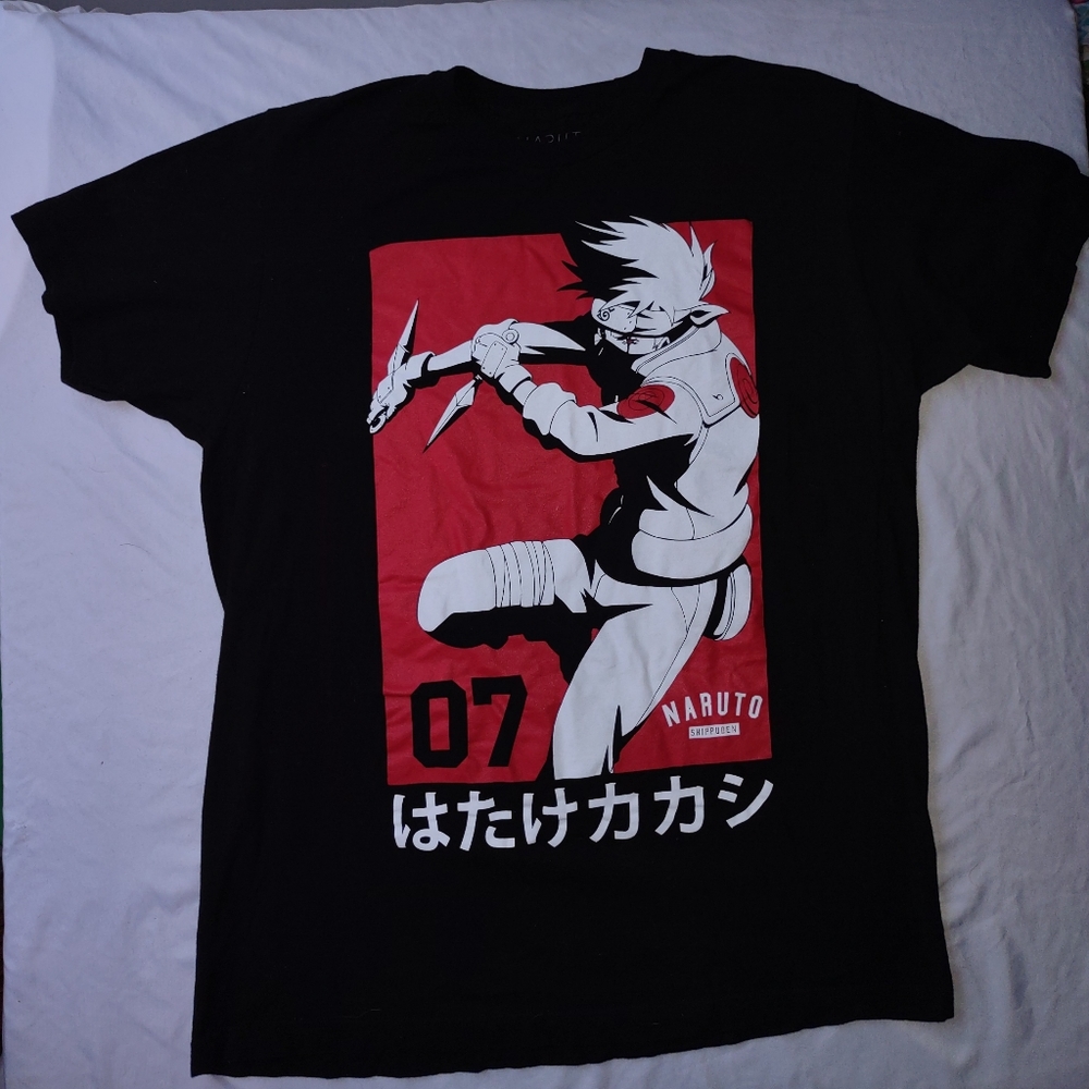 Naruto Shippuden T-shirt Anime Fashion Cartoon Everyday Novelty Cosplay